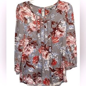 Stitch Fix Daniel Rainn Floral Blouse Size S MSRP$64